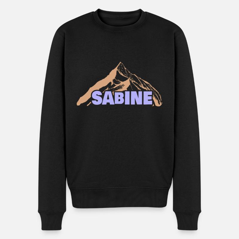 Cadeau pour Sabine - Pull Premium bio Homme - noir