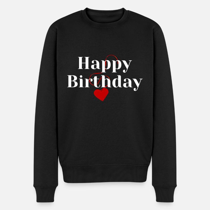 Bon anniversaire - Pull Premium bio Homme - noir