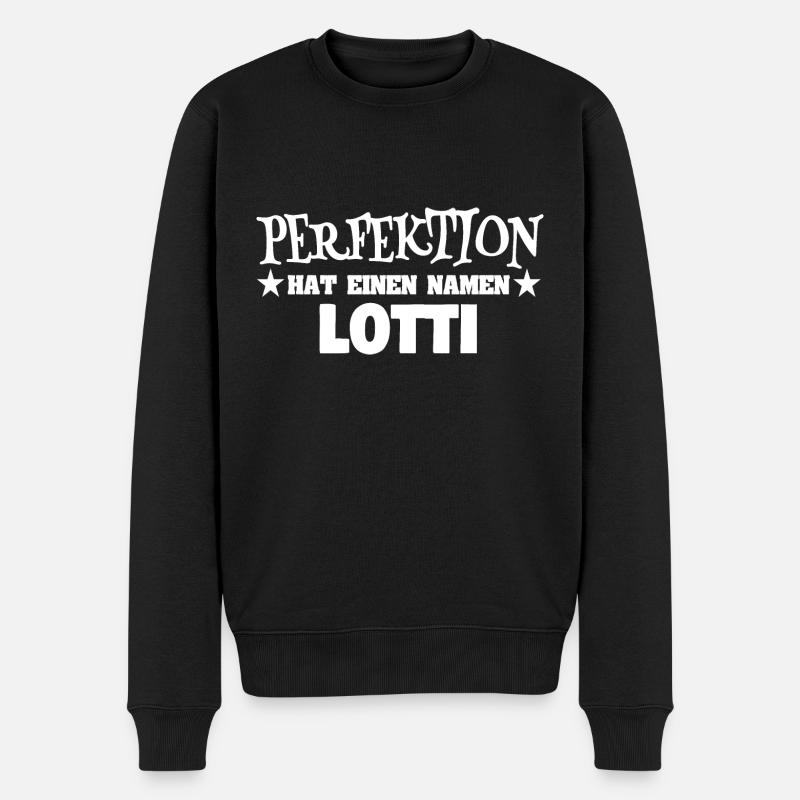 Cadeau pour Lotti - Pull Premium bio Homme - noir