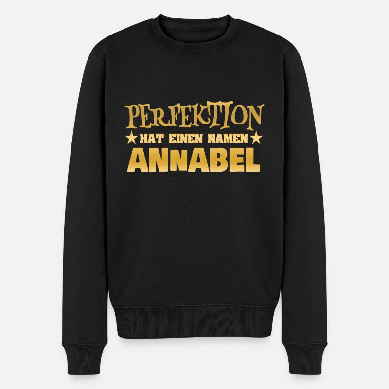 Cadeau pour Annabel - Pull Premium bio Homme - noir
