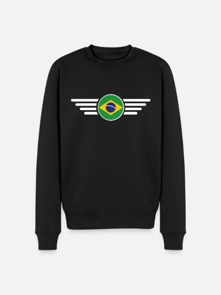 Brazil Style Design T-Shirt - Men's Premium Organic Jumper - black