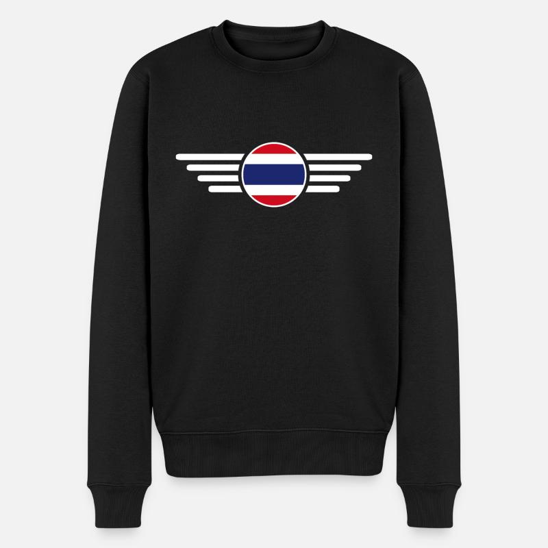 Thaïlande Style Design T-shirt - Pull Premium bio Homme - noir