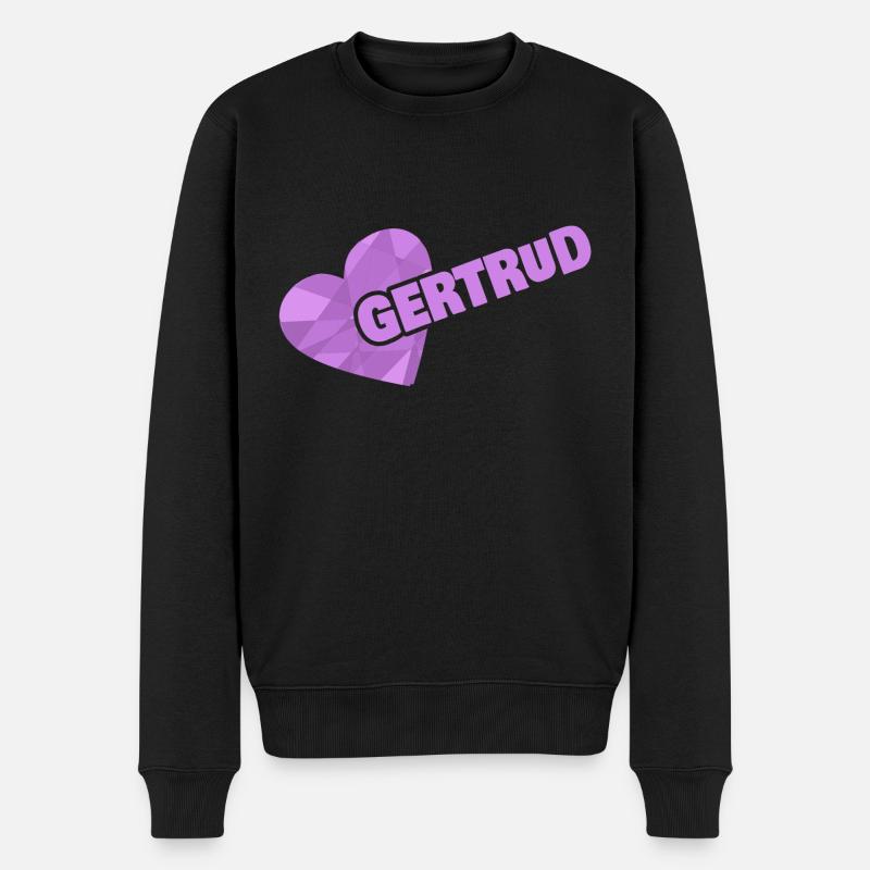 Cadeau pour Gertrud - Pull Premium bio Homme - noir