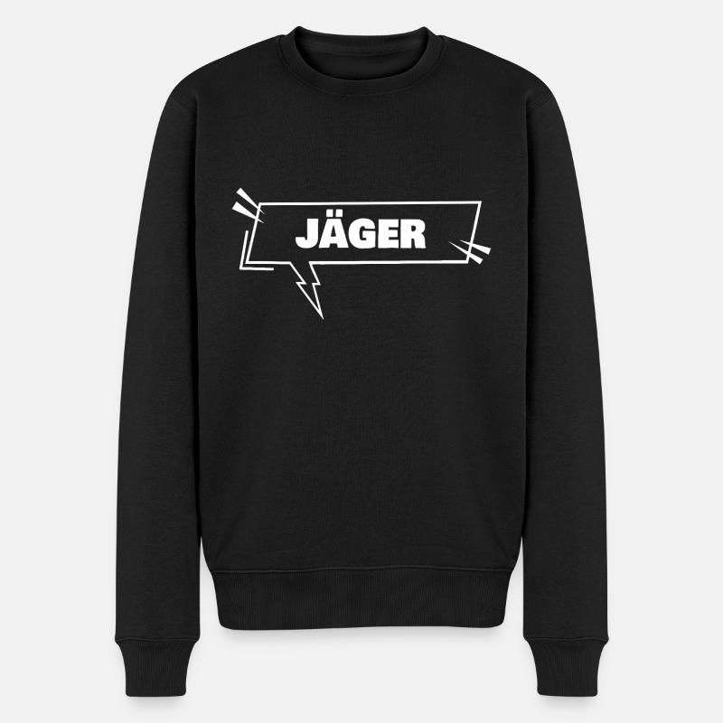 Cadeau pour les chasseurs - Pull Premium bio Homme - noir