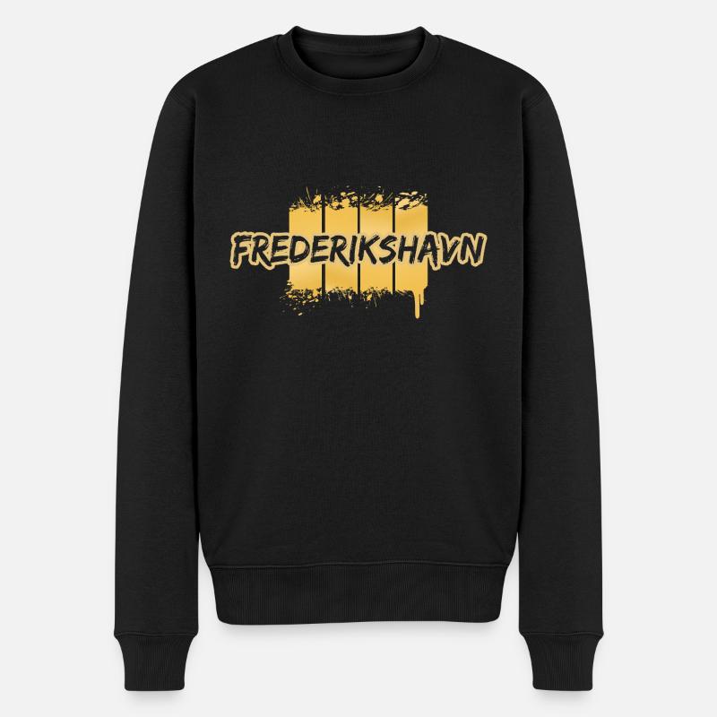 Frederikshavn Frederikshavn - Pull Premium bio Homme - noir