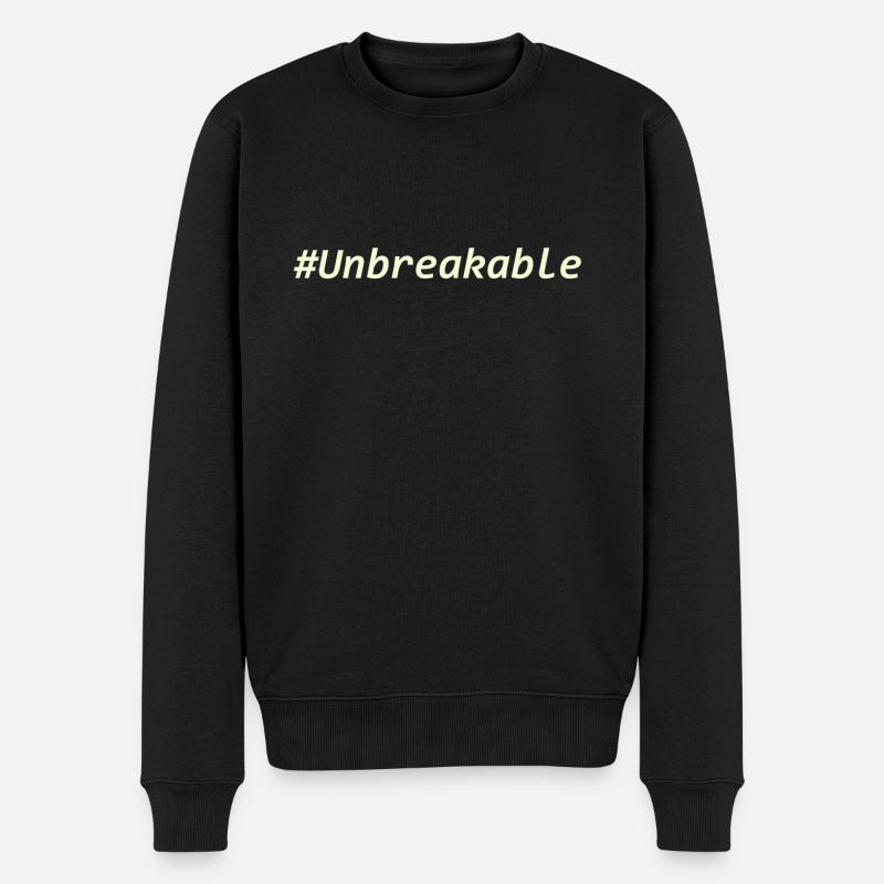 Incassable - Pull Premium bio Homme - noir