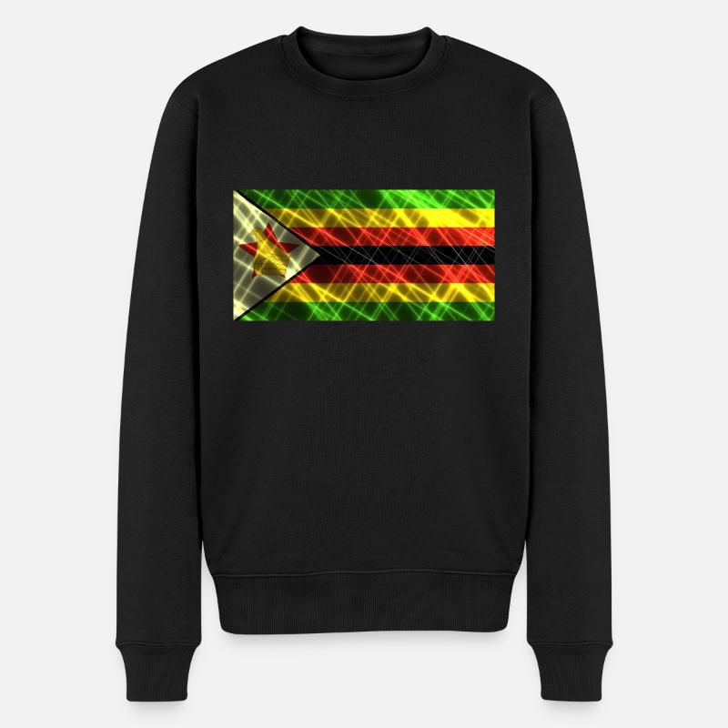 Zimbabwe - Pull Premium bio Homme - noir