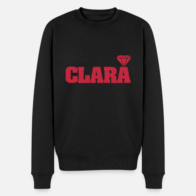 Idée cadeau Clara - Pull Premium bio Homme - noir