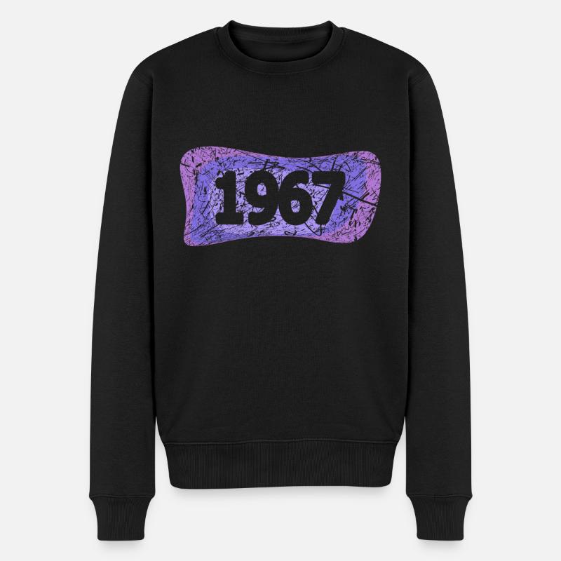 Klassentreffen 1967 - Männer Premium Bio Pullover - Schwarz