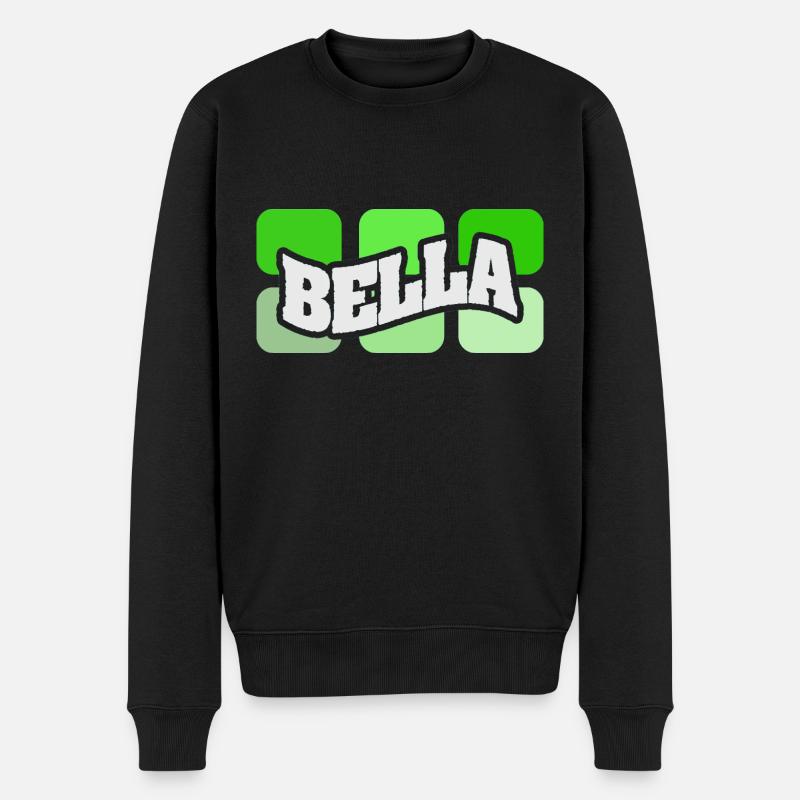 Nom Bella - Pull Premium bio Homme - noir