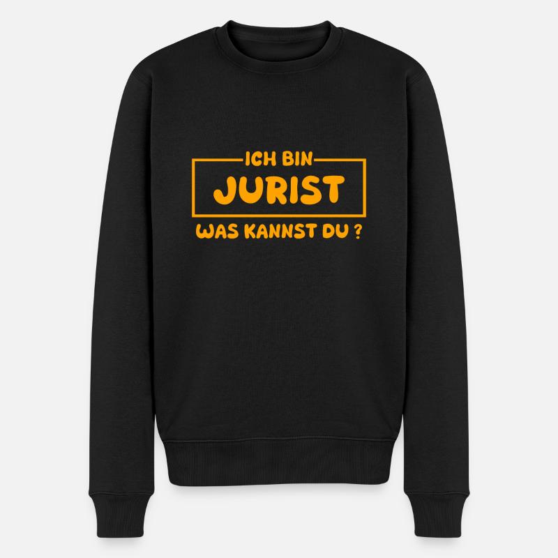 Don pour avocat - Pull Premium bio Homme - noir