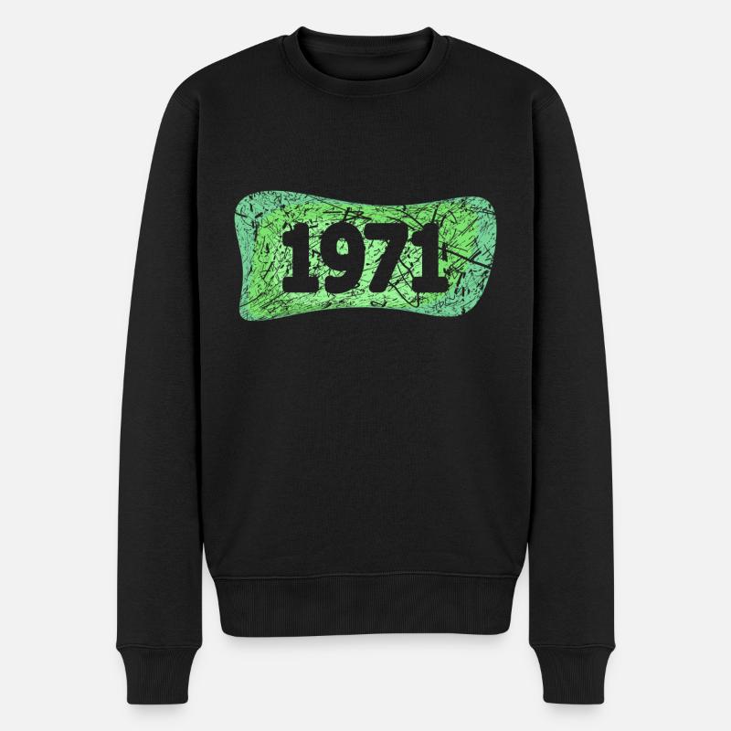 Scratch 1971 - Pull Premium bio Homme - noir