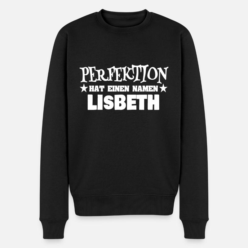 Cadeau pour Lisbeth - Pull Premium bio Homme - noir