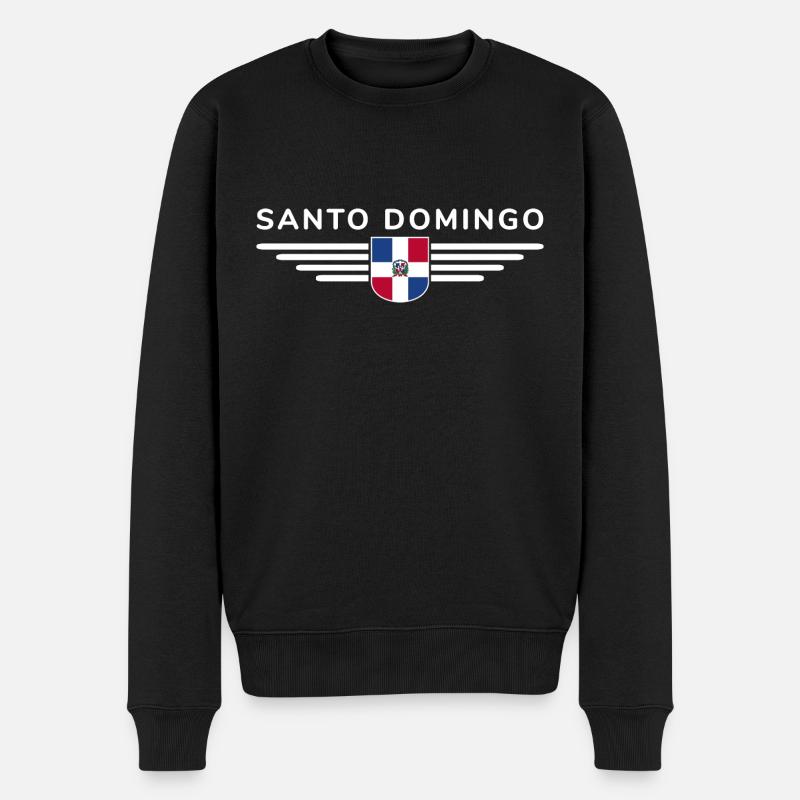 Conception de t-shirt Santo Domingo - Pull Premium bio Homme - noir