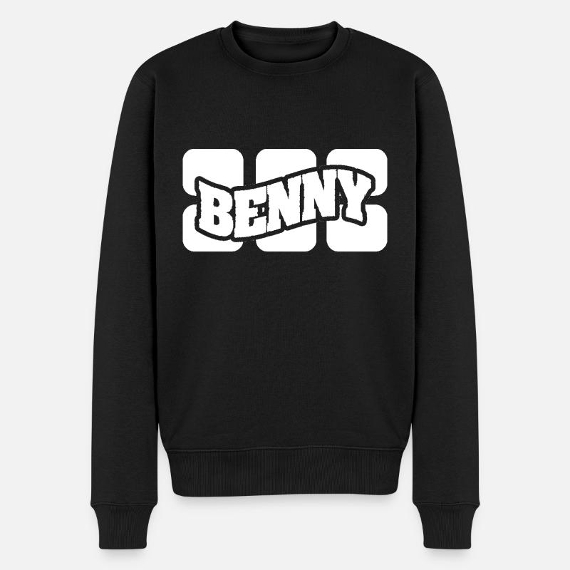 Benny comme nom - Pull Premium bio Homme - noir