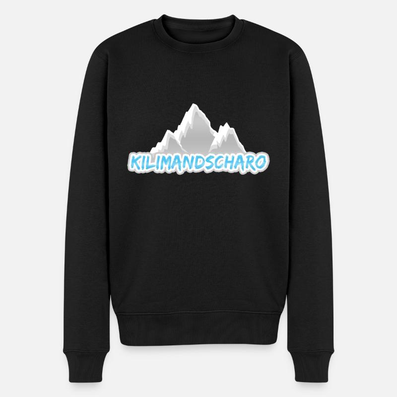 Kilimandjaro - Pull Premium bio Homme - noir