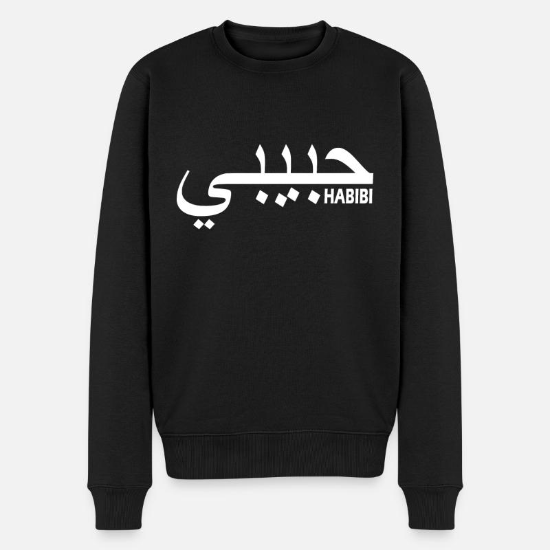 HABIBI - Pull Premium bio Homme - noir