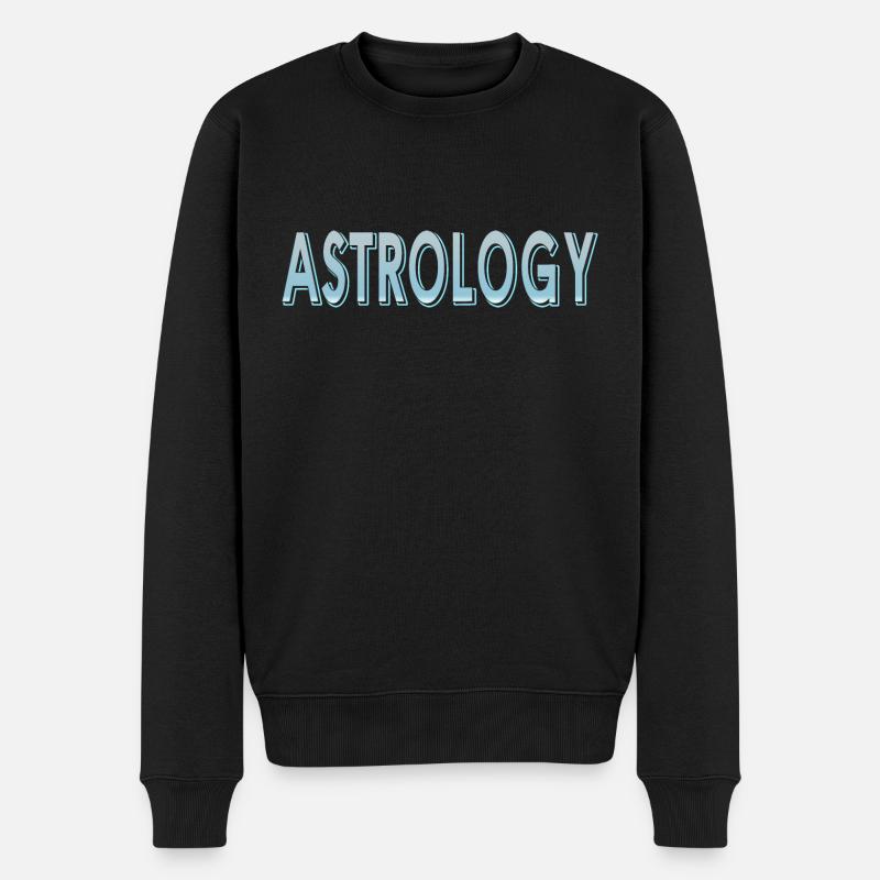 ASTROLOGY Awesome Retro Astrologist Designs - Pull Premium bio Homme - noir
