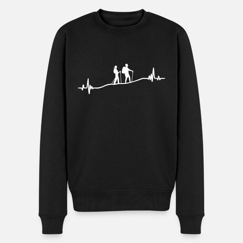 Randonneur - Pull Premium bio Homme - noir