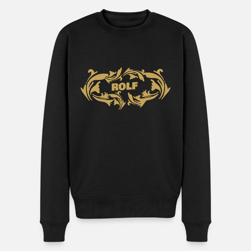 Idée cadeau Rolf - Pull Premium bio Homme - noir