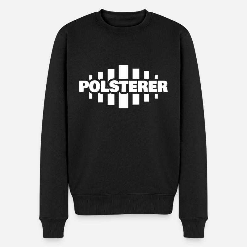 Gift for upholsterer - Men's Premium Organic Jumper - black