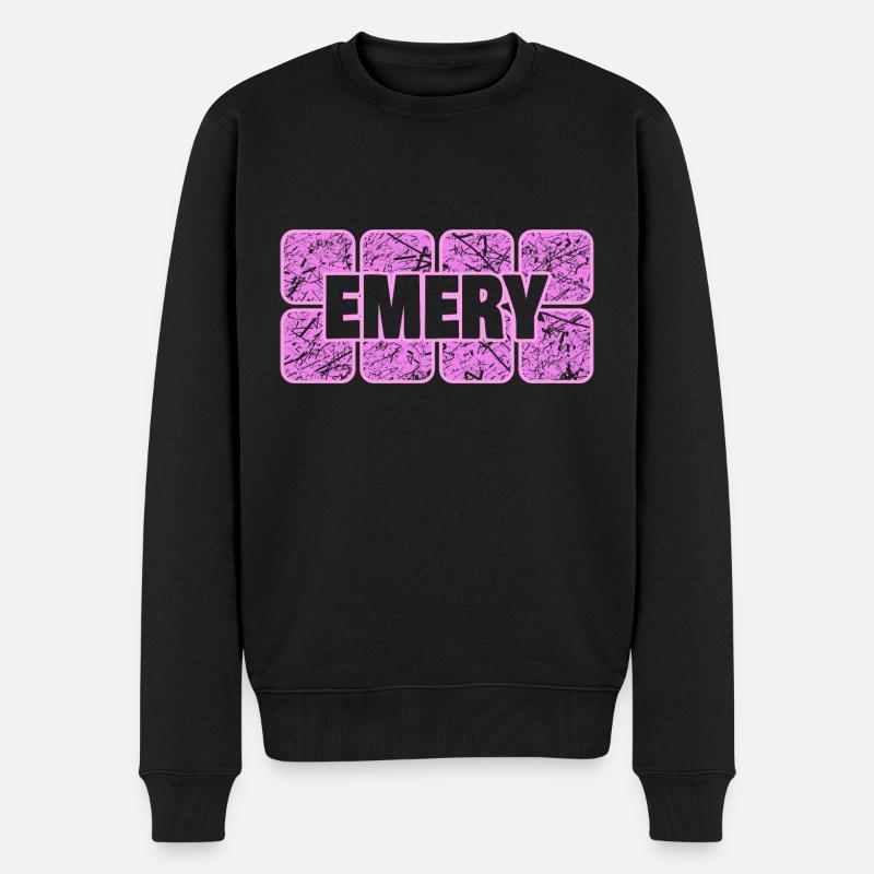 Épouse Emery - Pull Premium bio Homme - noir