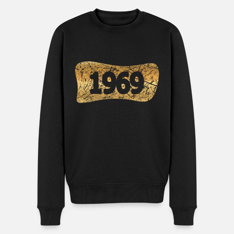 Lingot d’or 1969 - Pull Premium bio Homme - noir