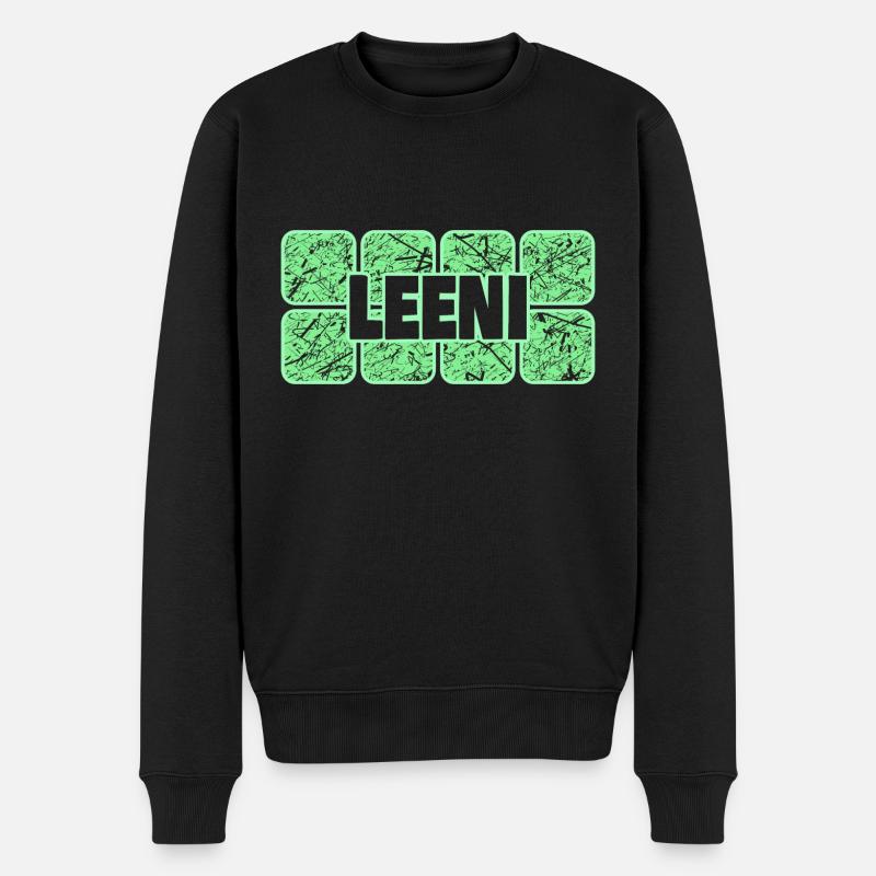 Cadeau pour Leeni - Pull Premium bio Homme - noir