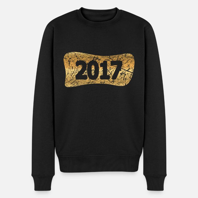 Métal précieux 2017 - Pull Premium bio Homme - noir