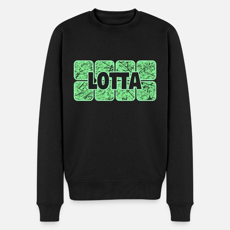 Lotta - Pull Premium bio Homme - noir
