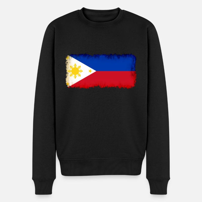 Philippines Philippines - Pull Premium bio Homme - noir