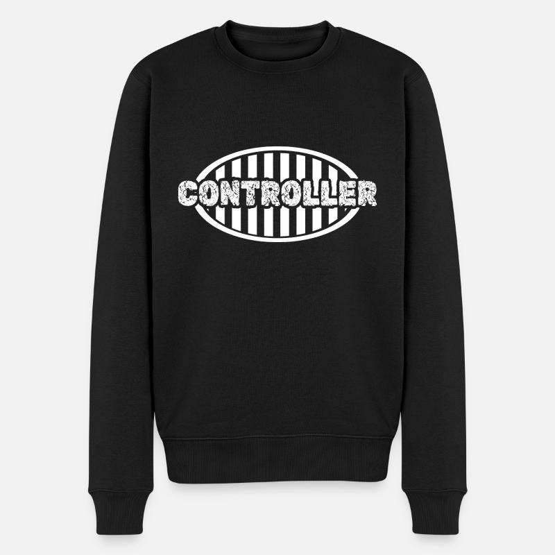 Geschenk für Controller - Männer Premium Bio Pullover - Schwarz
