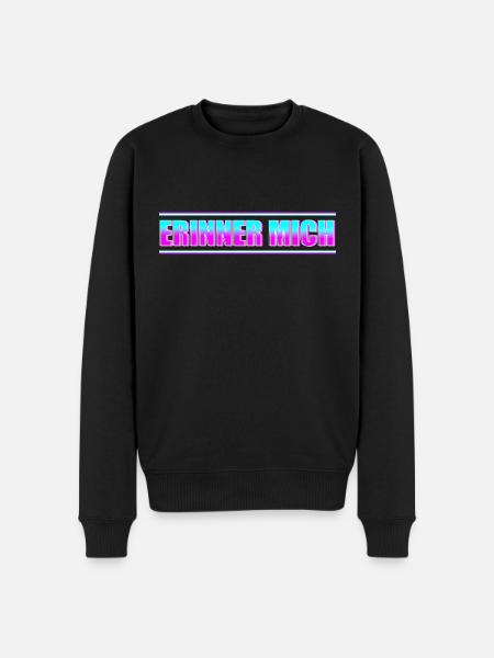 Remind Me to Celebrate - Men's Premium Organic Jumper - black