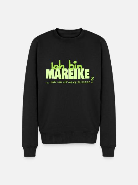 Gift for Mareike - Men's Premium Organic Jumper - black