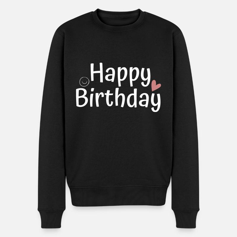Bon anniversaire - Pull Premium bio Homme - noir