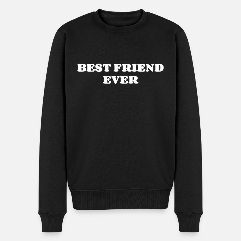 Best friend ever. - Pull Premium bio Homme - noir