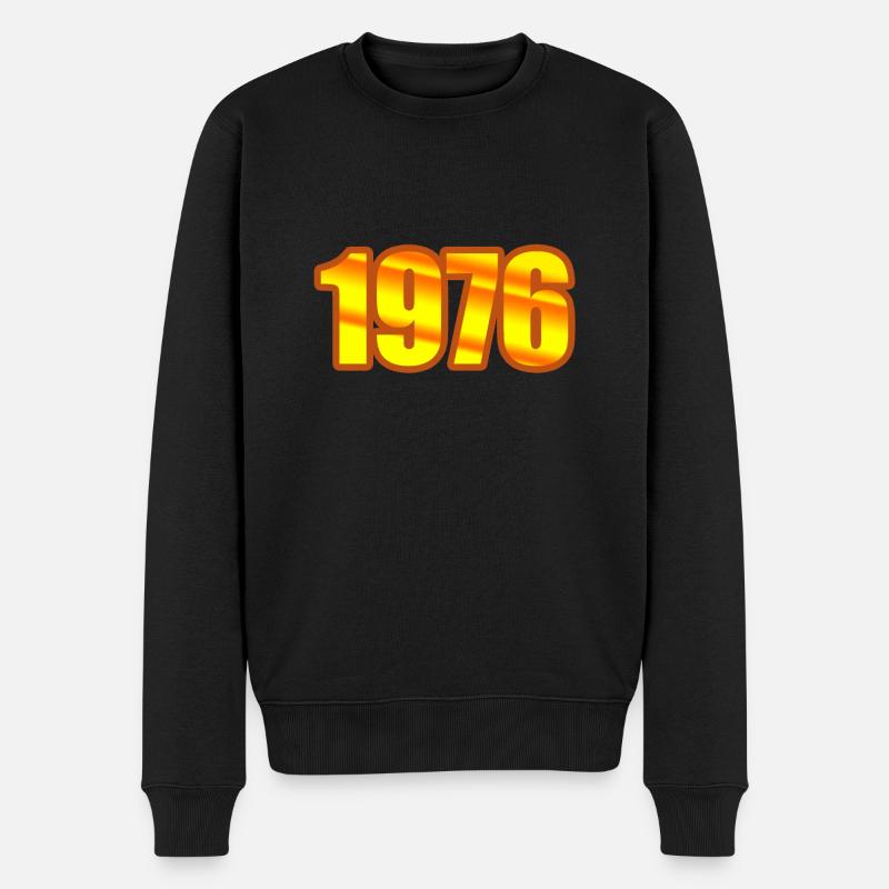 Doré 1976 - Pull Premium bio Homme - noir