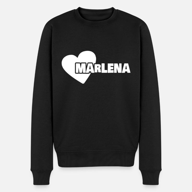 Marlena - Pull Premium bio Homme - noir