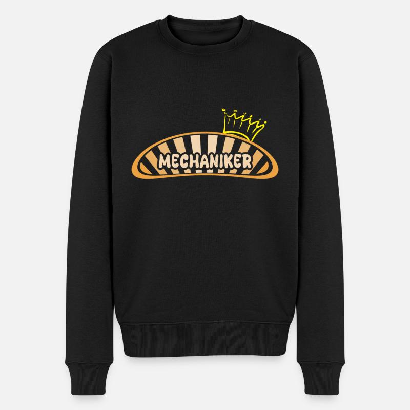 Cadeau pour mécanicien - Pull Premium bio Homme - noir