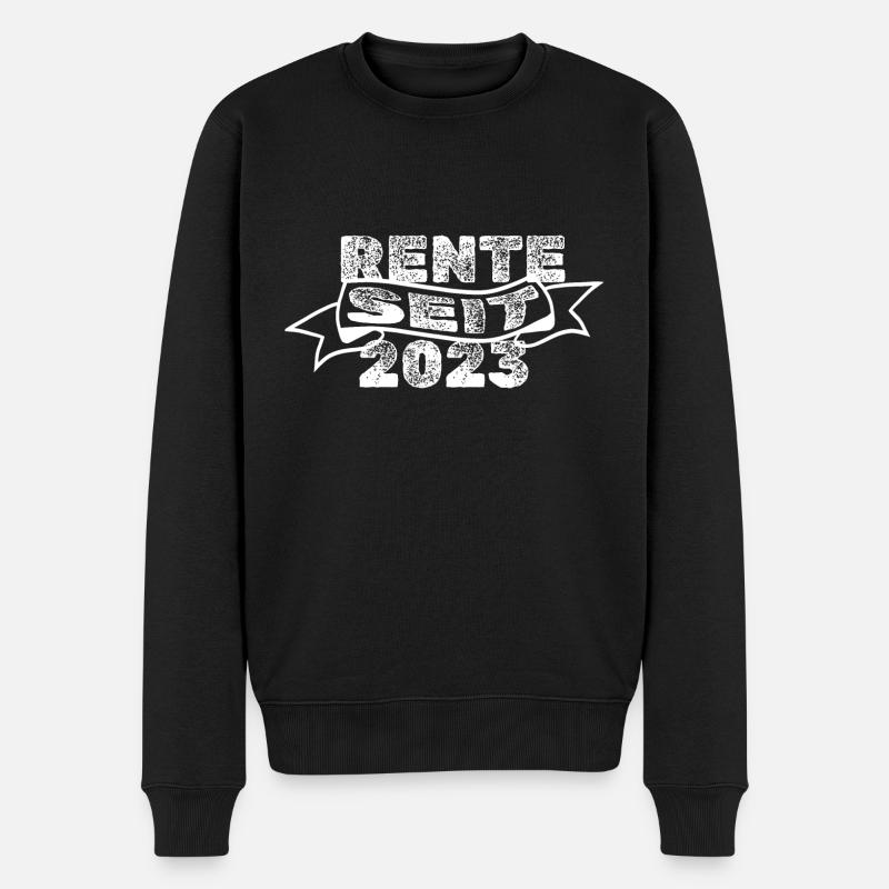 Retraités 2023 - Pull Premium bio Homme - noir