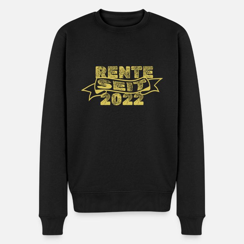 Retraités 2022 - Pull Premium bio Homme - noir