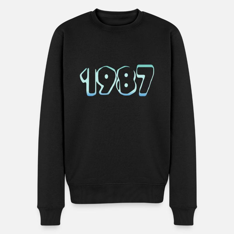 1987 - Pull Premium bio Homme - noir
