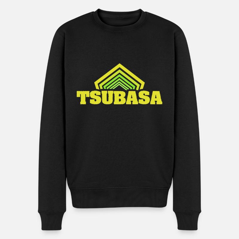 Prénom Tsubasa - Pull Premium bio Homme - noir