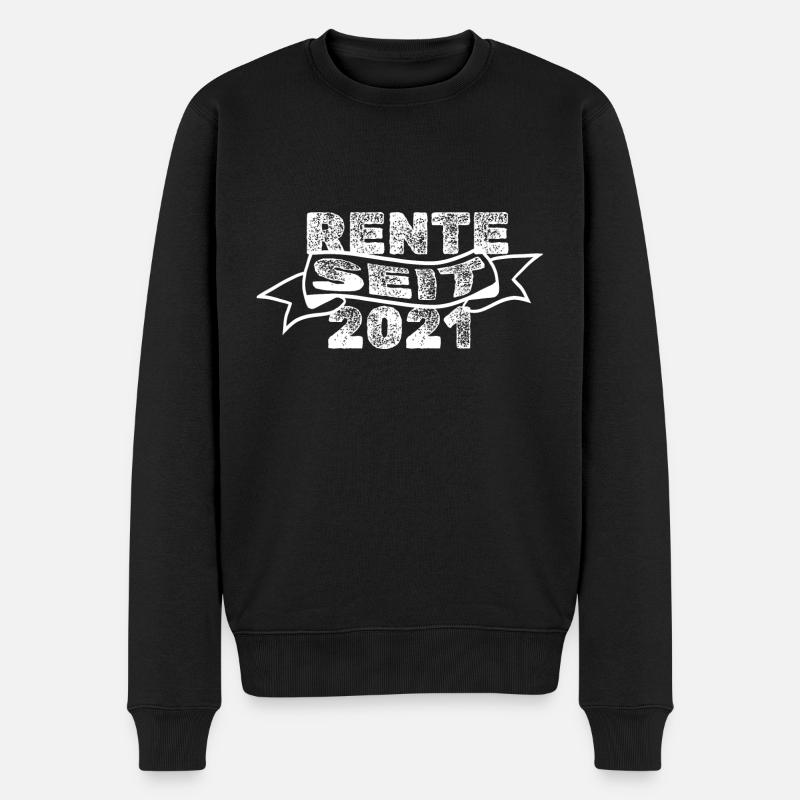 Retraités 2021 - Pull Premium bio Homme - noir
