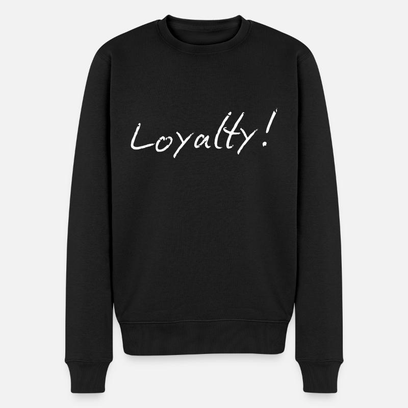 Loyauté - Pull Premium bio Homme - noir