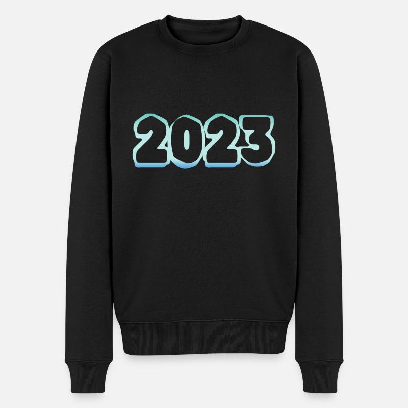Bloc de glace 2023 - Pull Premium bio Homme - noir