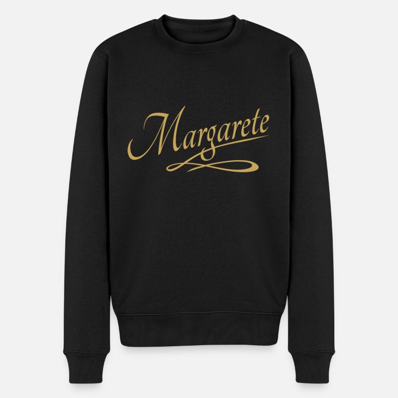 Prénom de Margarete - Pull Premium bio Homme - noir