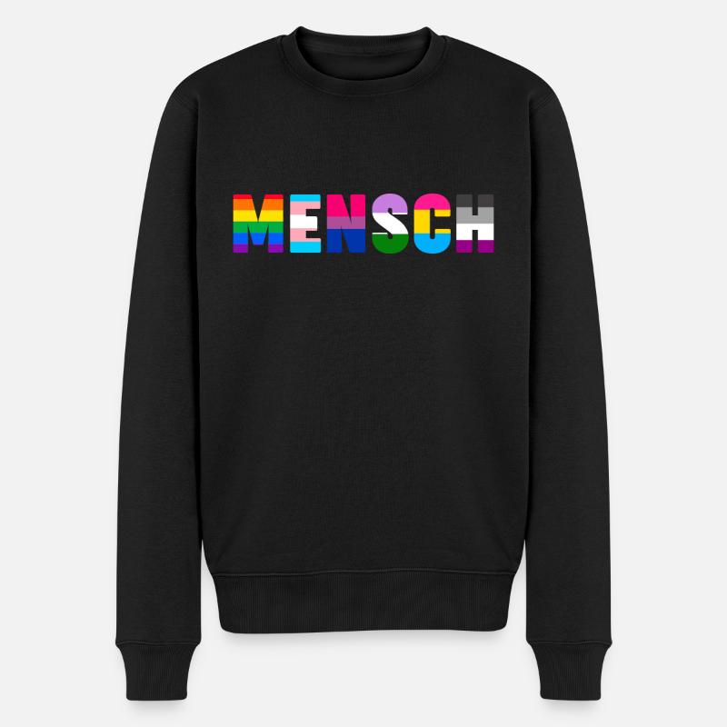 Schullehrer Lehrer - Männer Premium Bio Pullover - Schwarz