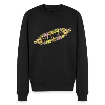 Mutter Bianca - Männer Premium Bio Pullover - Schwarz - Vorne - Nico (187cm)