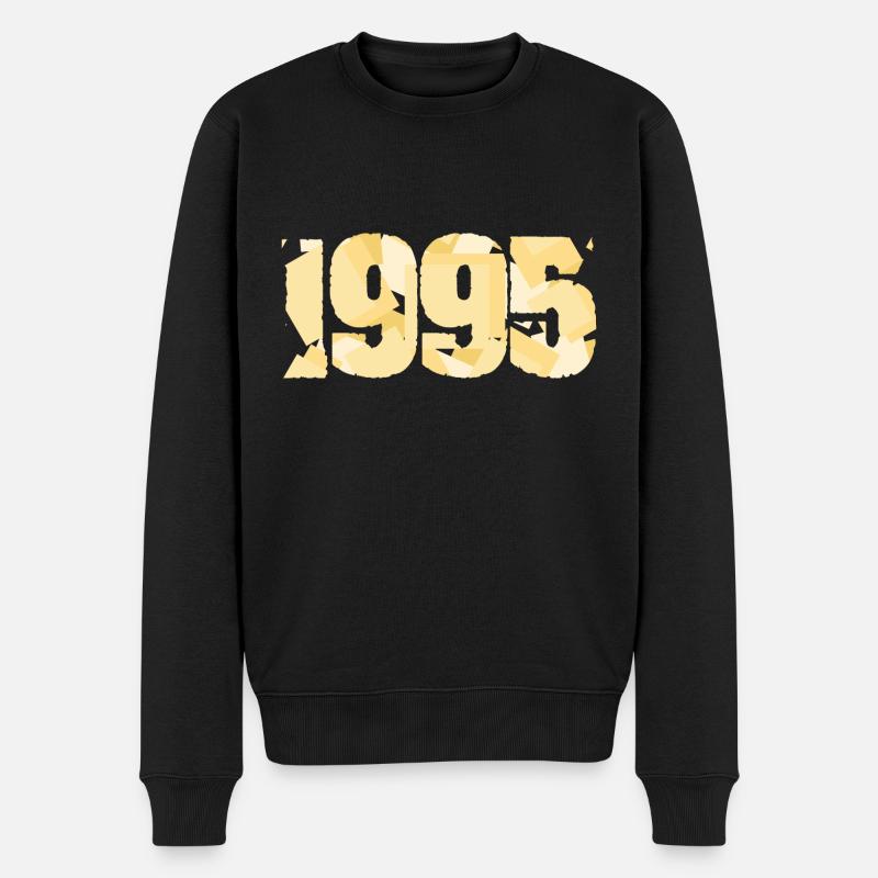 Année 1995 - Pull Premium bio Homme - noir